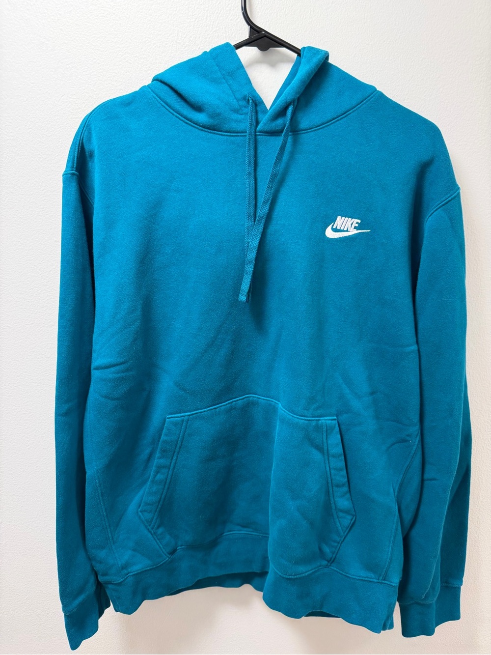 Nike Teal Pullover Hoodie - Men's Bright Teal Sweatshirt